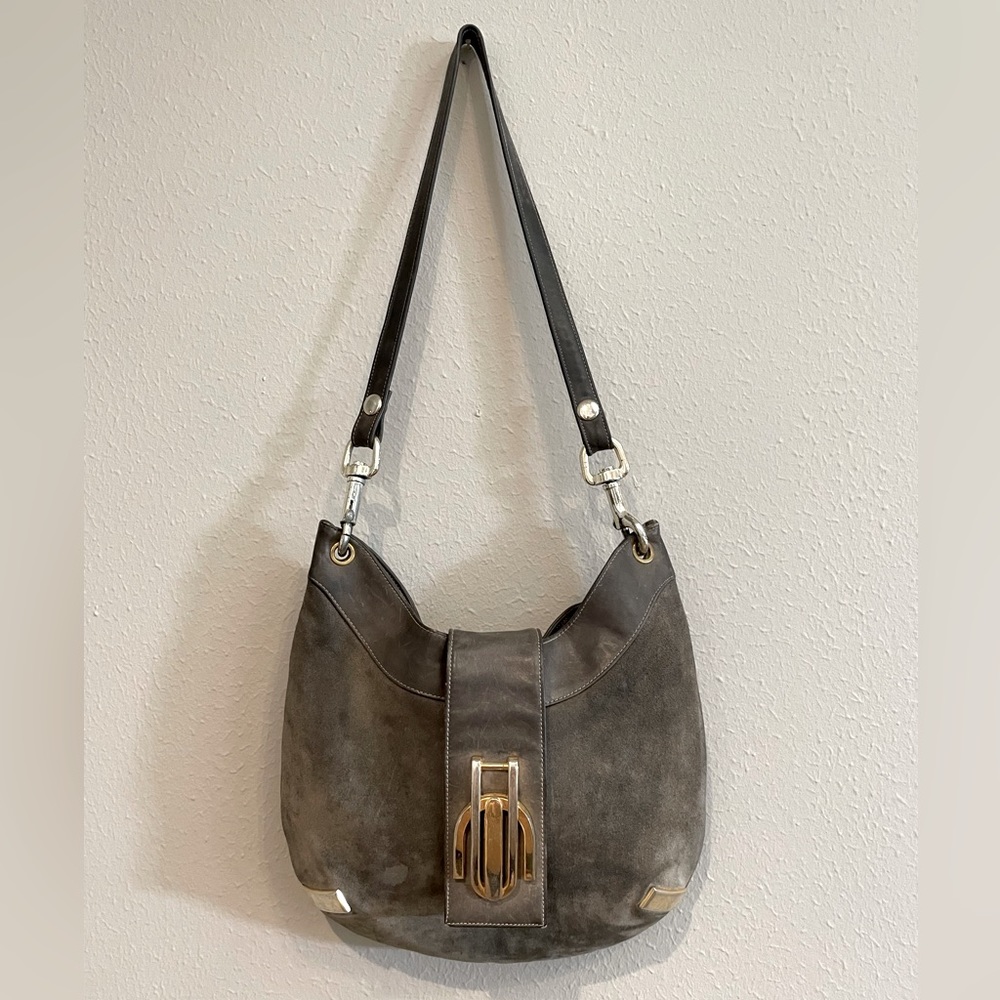 Vintage suede purse